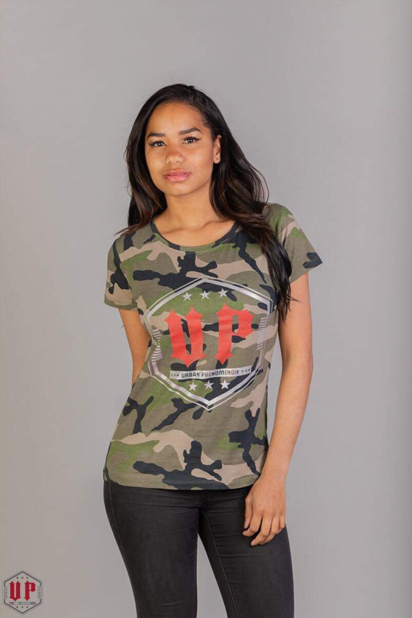 Tshirt femme camouflage - Urban